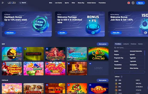 Почему мы выбираем Legzo Casino?